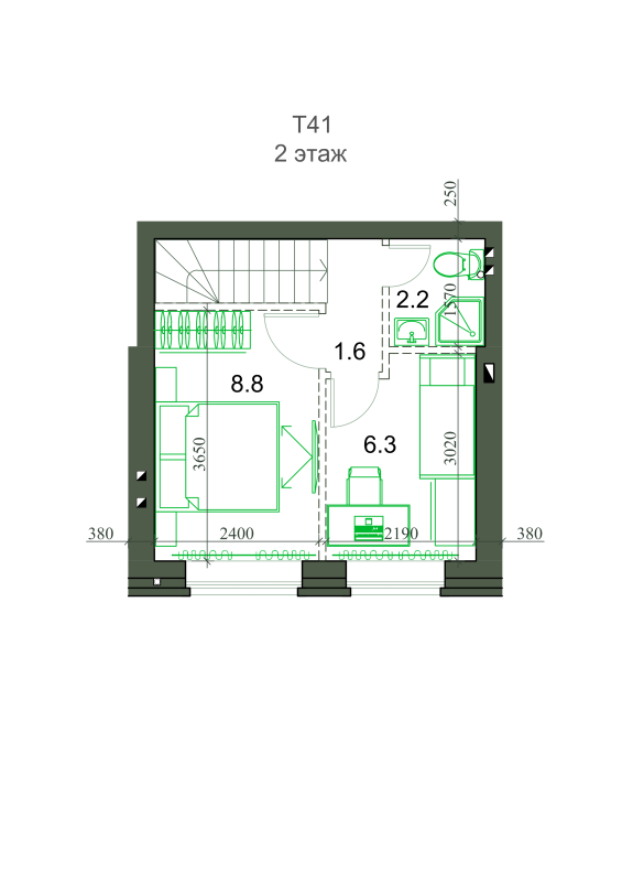Проект Э6-Т41 (фото) № 3